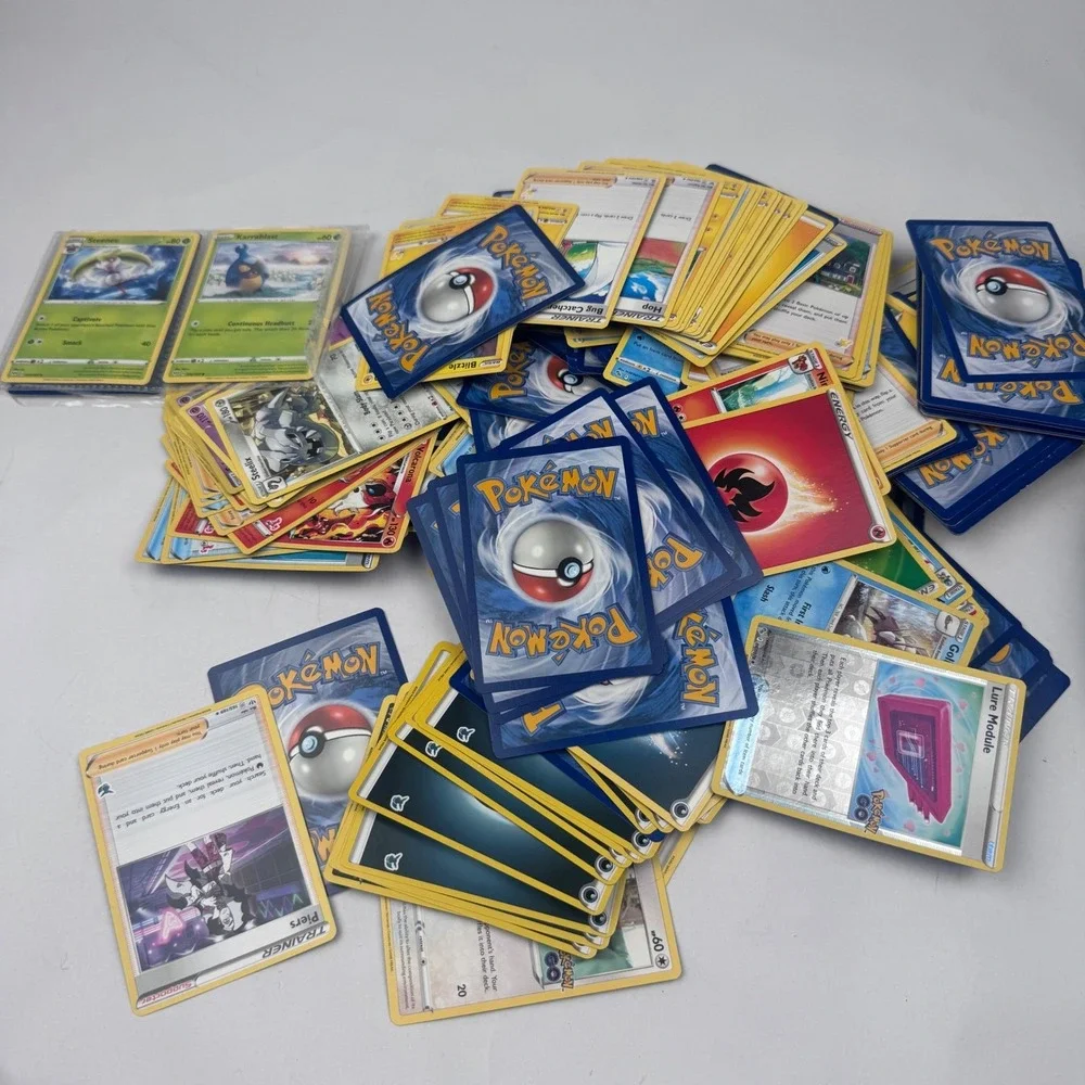 Pokemon Lot of 300 Plus Cards Energey Trainer and More 2022-2023